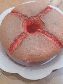 Foto resep Strawberry Chiffon Cake