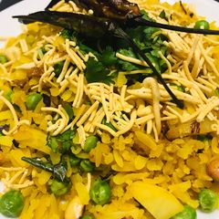 Vidharbha style Poha A picture of Vidharbha style Poha.
