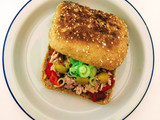 Sándwich de escalivada