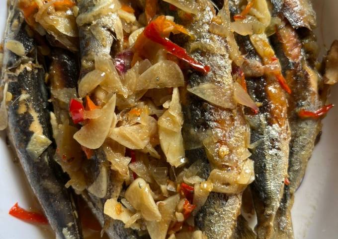 Resep Ikan Keranjang Tumis Cabe Bawang Oleh Armas Dinik Ayu Andita Cookpad 5296