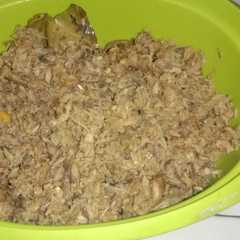 รูปของ Tongkol suwir bumbu balado/ Plecing Tongkol Suwir