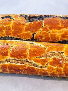Gluténmentes bejgli - mákos és diós recept fotója