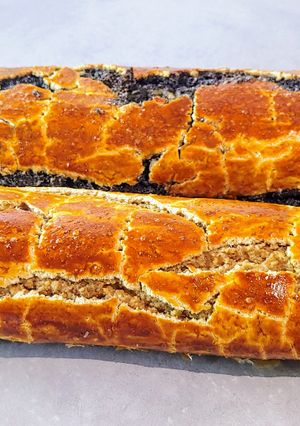 Gluténmentes bejgli - mákos és diós recept fotója