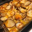 Cheesy Chicken Potato Bake