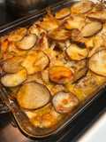 Cheesy Chicken Potato Bake