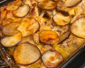 Without Fail Make Recipe Cheesy Chicken Potato Bake Delicious Nutritious