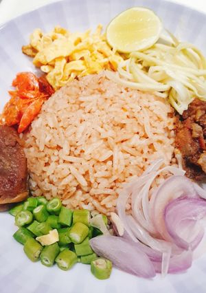 รูปของ ข้าวคลุกกะปิ
