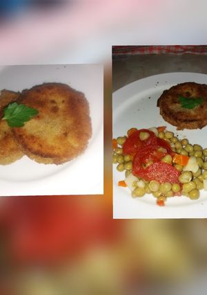 Una foto de Milanesas de lentejas súper ricas
