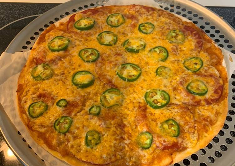 Recipe of Homemade La Mexicana Pizza