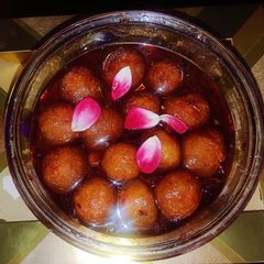 A picture of Farali Gulab Jamun.