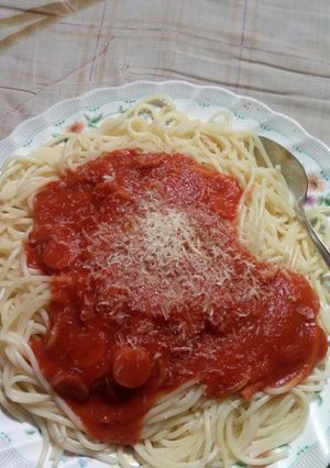 Foto resep Spagetti saus bolognise home made