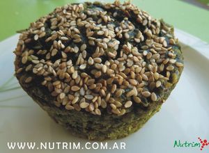 Una foto de Muffins de Espinaca, Avena y Queso