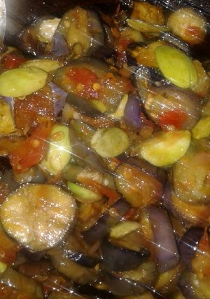 Foto resep Sambal bawang terong pete