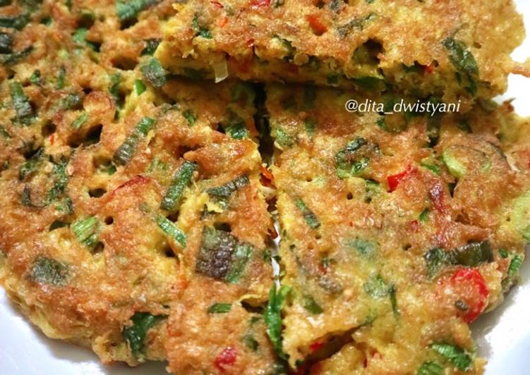 Cara Membuat TELUR DADAR PADANG (????) bahan sederhana