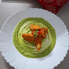 A picture of Panner pakoda (party snacks).