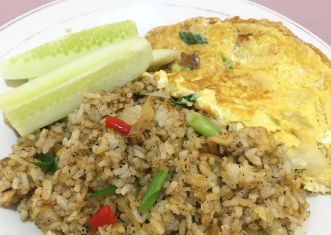 Resep Nasi goreng lada hitam oleh martha sianipar - Cookpad