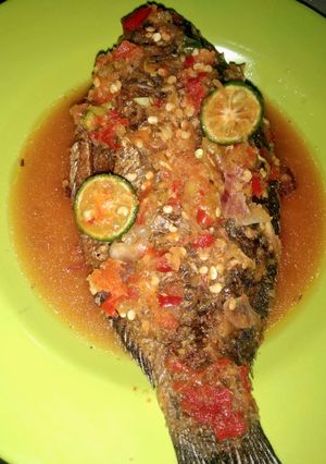 Foto resep Pecak Ikan Mujaer