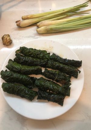 Hình của món Bò lá lốt.