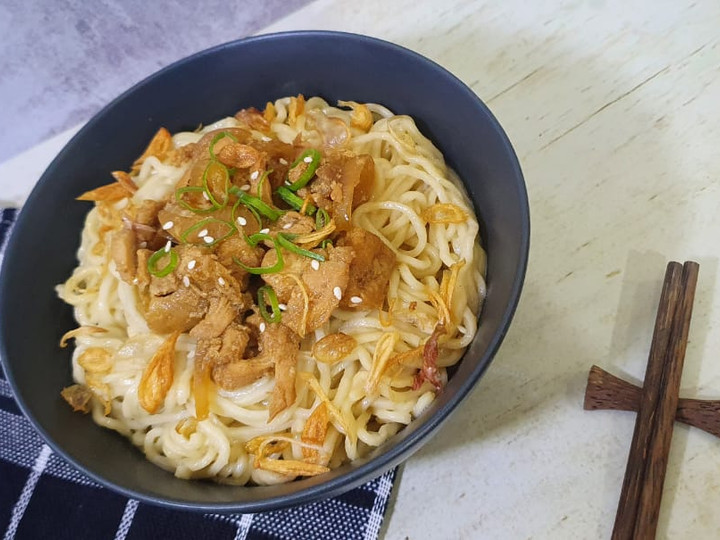 Ini dia! Resep buat Mie kenyal home made  nagih banget