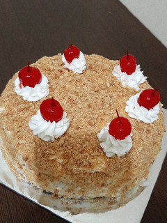Foto resep Red Velvet Marie Biscuit Cake