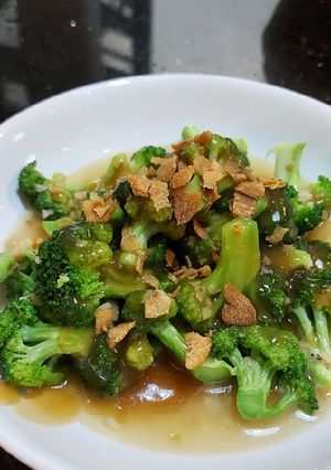 Foto resep Brokoli saus tiram