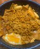 Rabokki (Mỳ tokbokki chả cá)