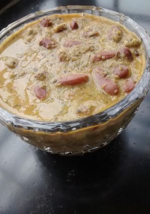 A picture of Rajma in Broccoli Gravy.