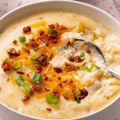 Baked Potato Soup A picture of Baked Potato Soup.