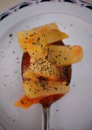 Una foto de Guiso de chayote "Laura Elena"