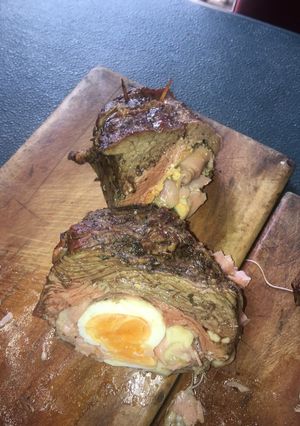 Una foto de Colita de cuadril rellena al horno