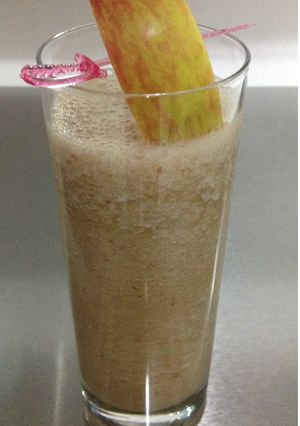 水梨蘋果香蕉汁 的食譜成品照片