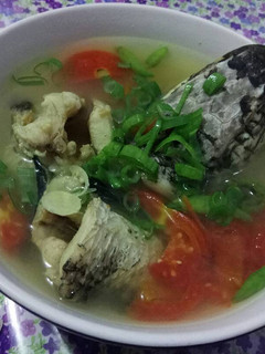 Foto resep Sop asam ikan gabus segaaar 🍜🐟