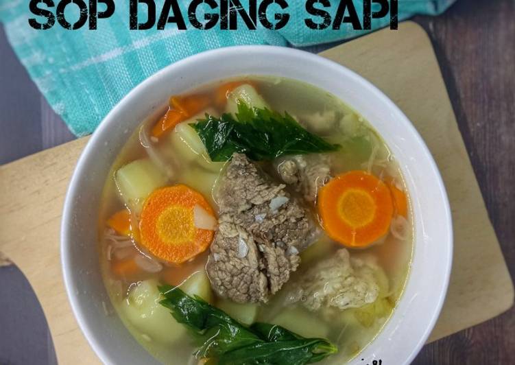 Cara Gampang Menyiapkan Sup Daging Sapi, Bisa Manjain Lidah