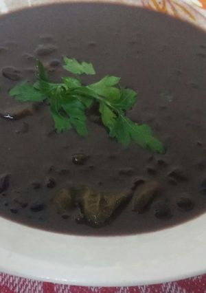 Una foto de Frijole negros dormidos