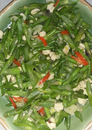 Foto resep Tumis buncis telur orak arik