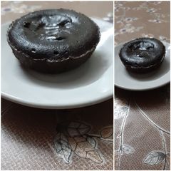 A picture of Chocolava Cake.