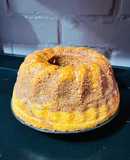 Queque de naranja con chocolate