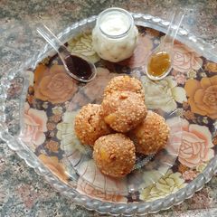 A picture of Sago paneer vada.