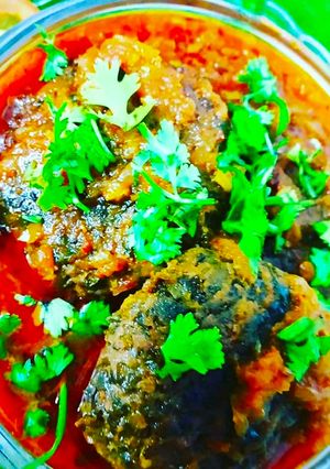 A picture of Arabi Leaves Kofta Curry.