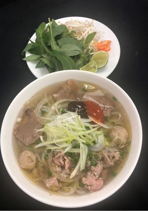 Hình của món Phở bò.