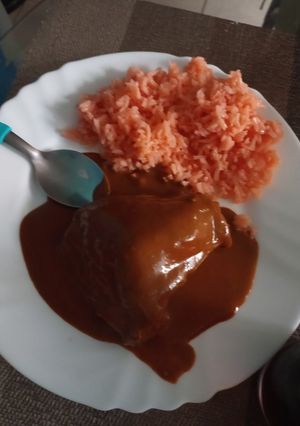 Una foto de Mole al estilo de mi mamá