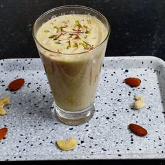 A picture of Dates & Dryfruits Sharbat - Healthy Fasting Drink.