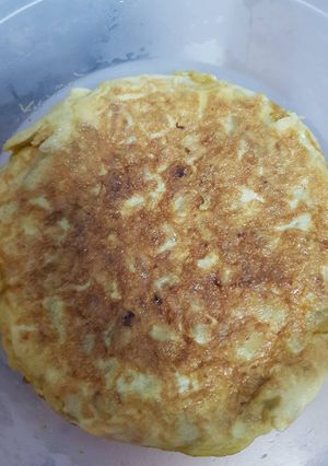 Una foto de Tortilla de Patatas con Cebolleta