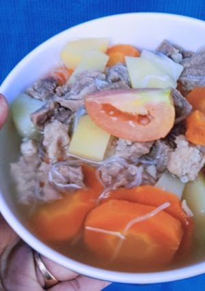 Foto resep Sup Daging Sohun