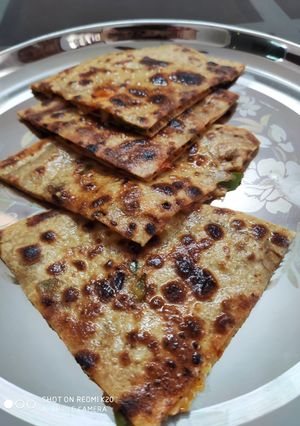 A picture of Cheesy mexican roti.