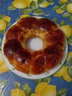 صورة لوصفة بريوش خفيف على شكل كيك