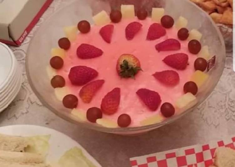 Fruit custard