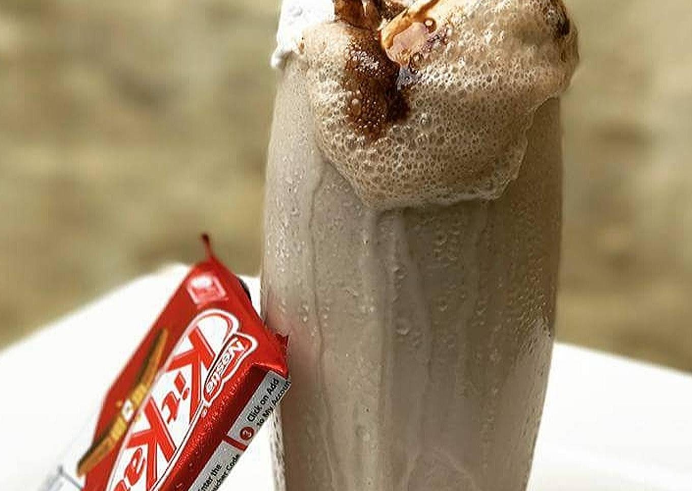 Cold Coffee with choco ice cream