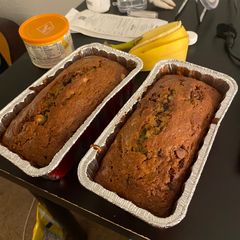 A picture of Banana bread.