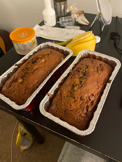 A picture of Banana bread.